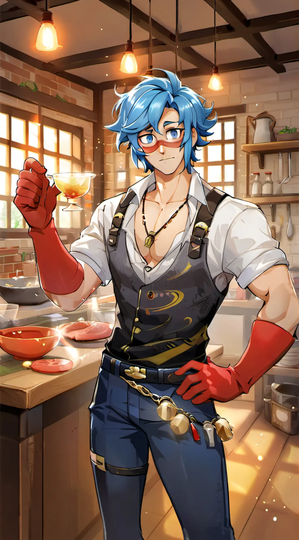 ai character: [.Sunny day jack.] background