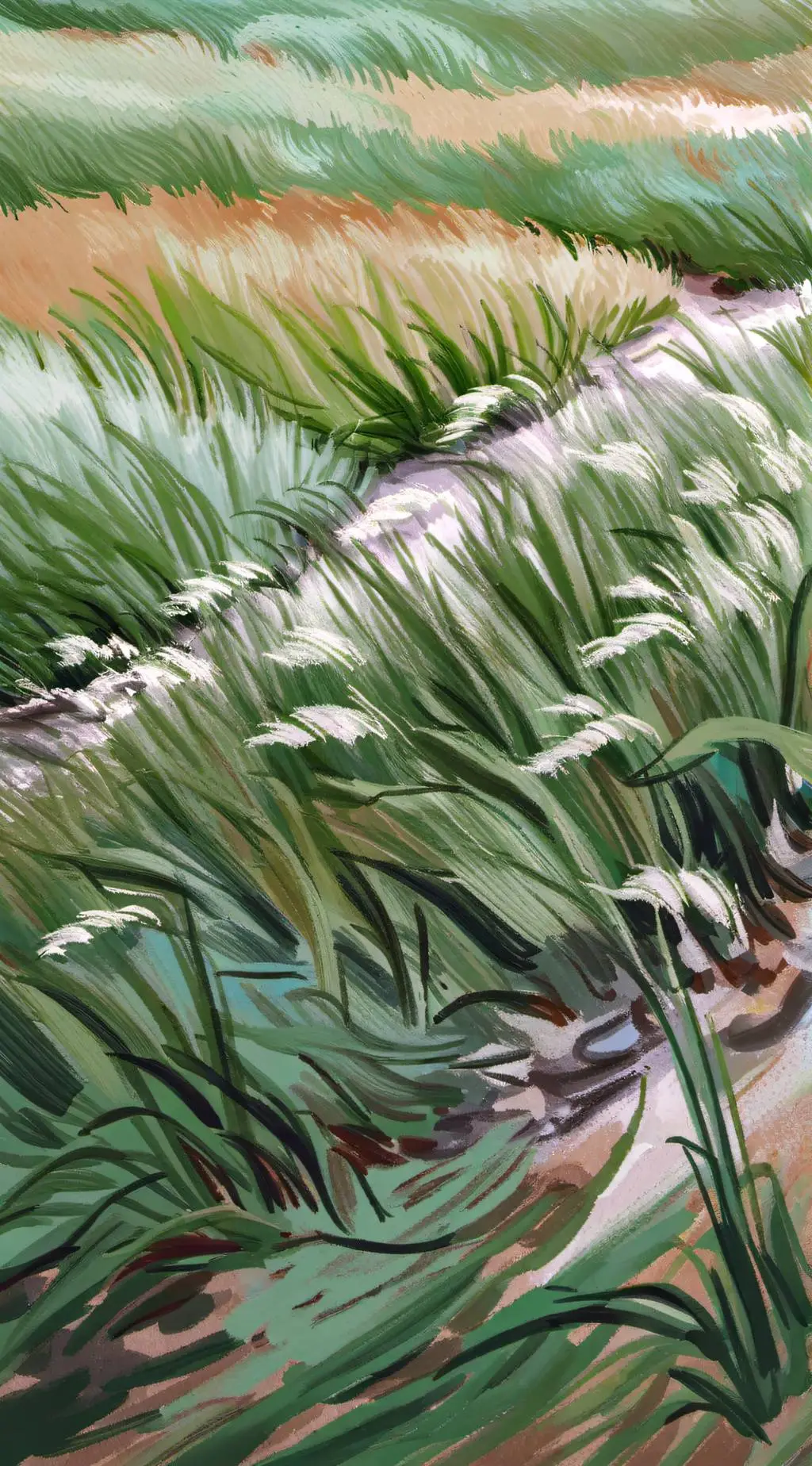ai character: Grass 💀💀💀 background