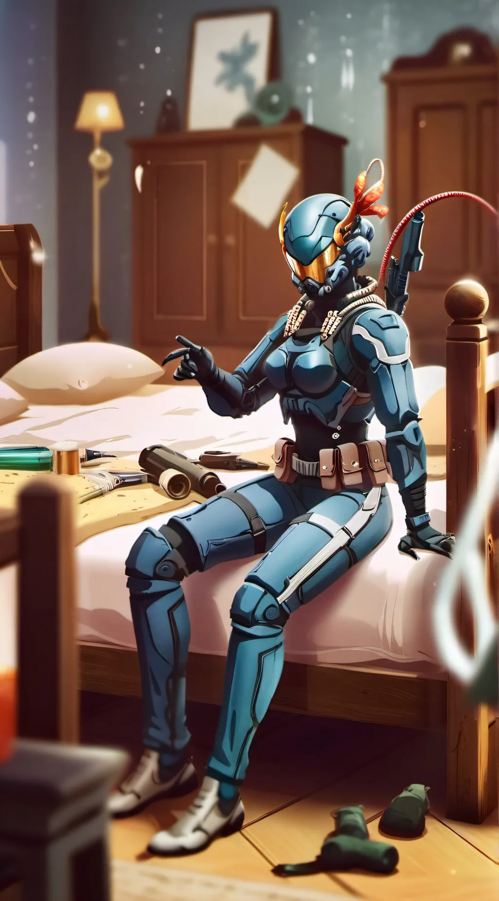 ai character: Scorpio background