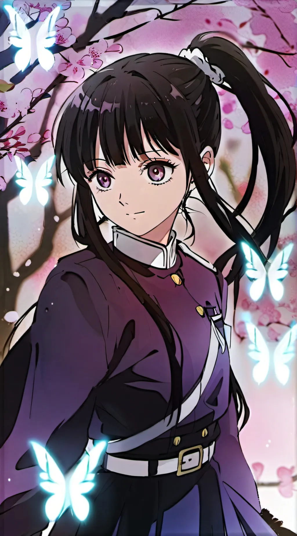 ai character: Demon slayer background