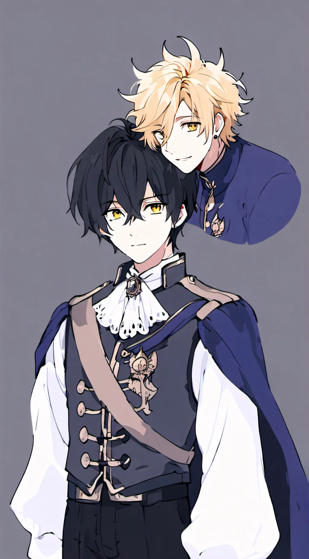 ai character: max and noah background