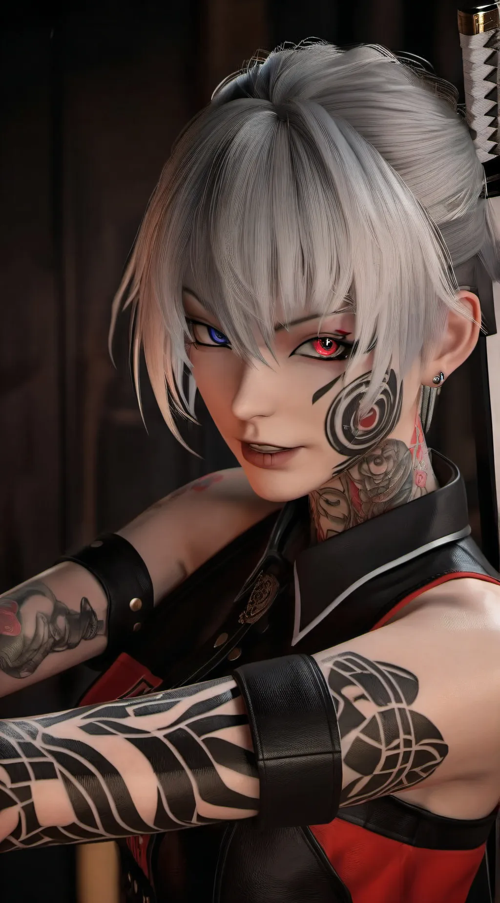 ai character: Natalie XiaoLin background
