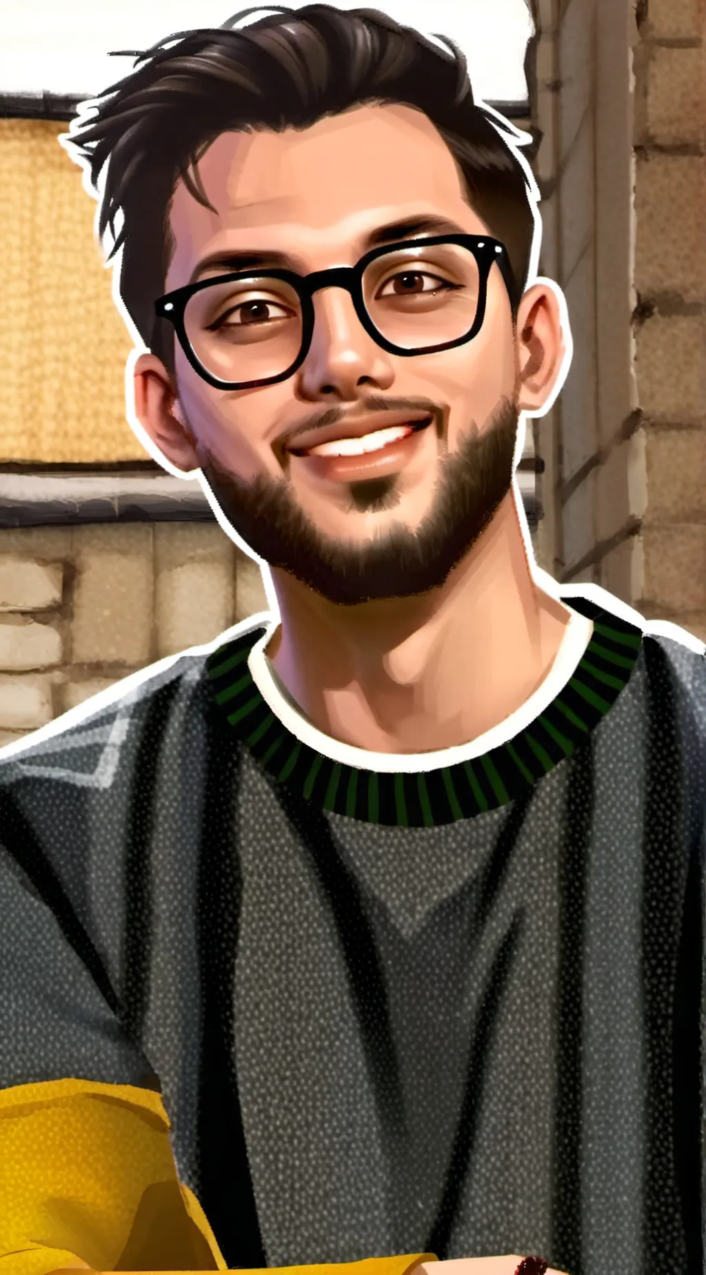 ai character: Nick background