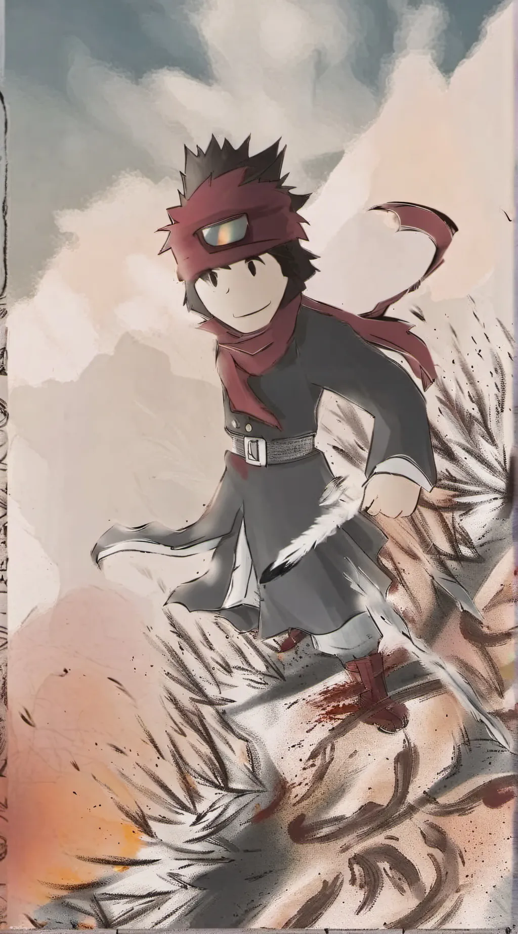 ai character: Xiao ling  background
