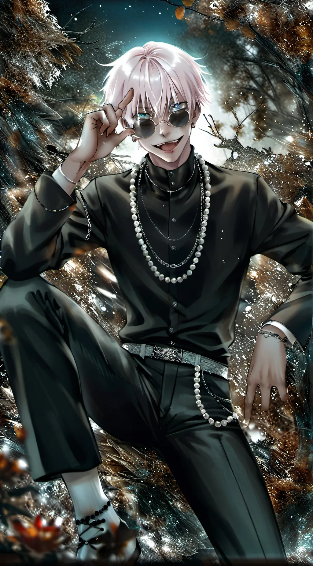ai character: GOJO★ background
