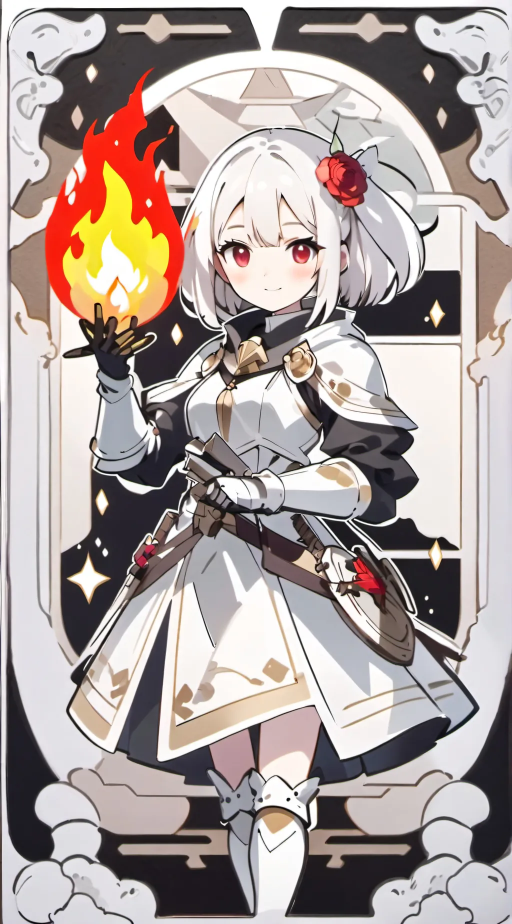 ai character: Yui Utahime background