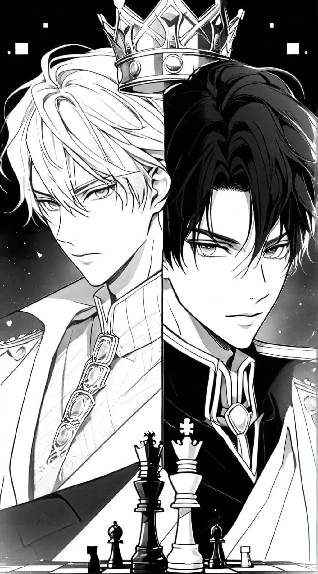 ai character: son of king picees background