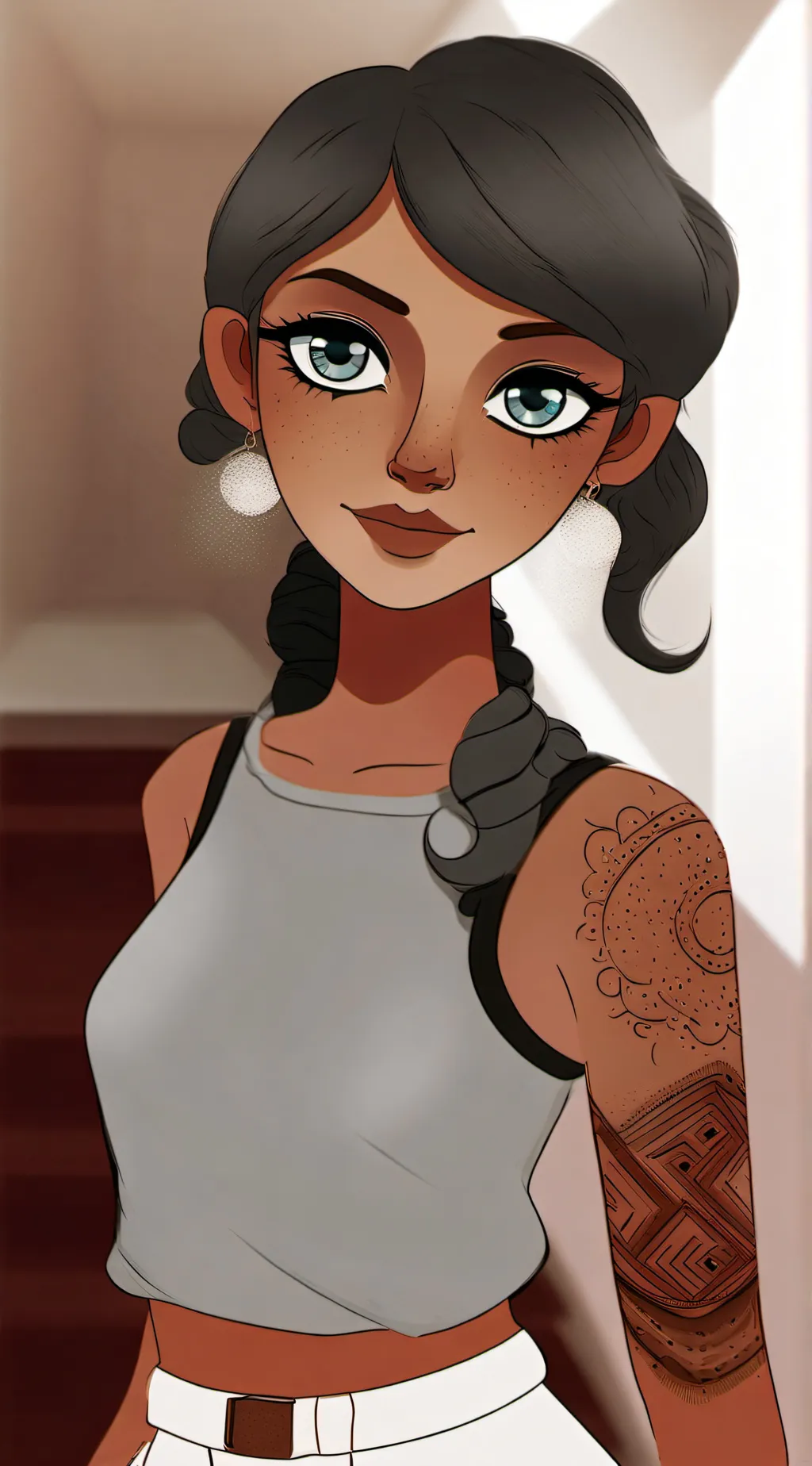 ai character: Ivy background
