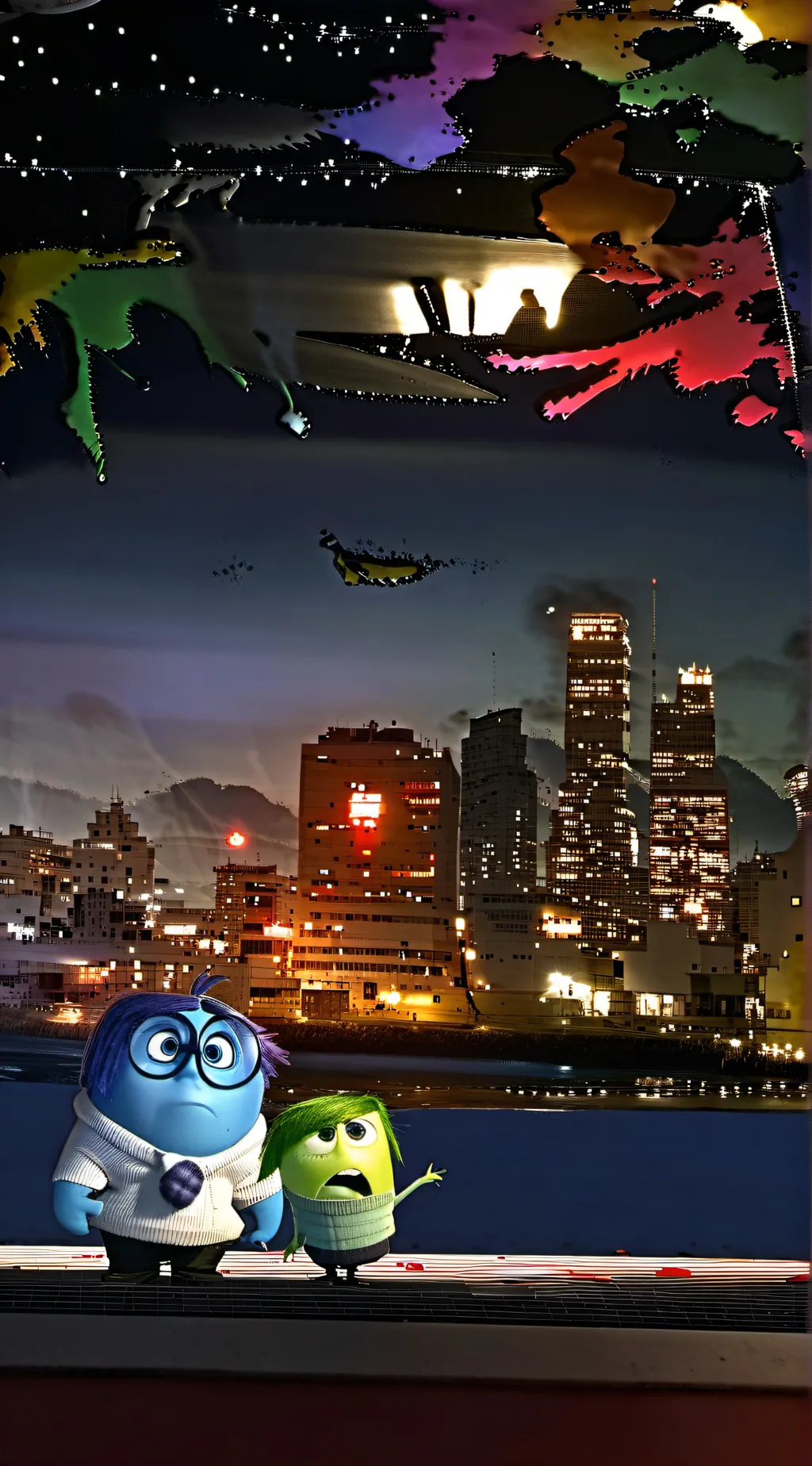 ai character: Inside Out  background