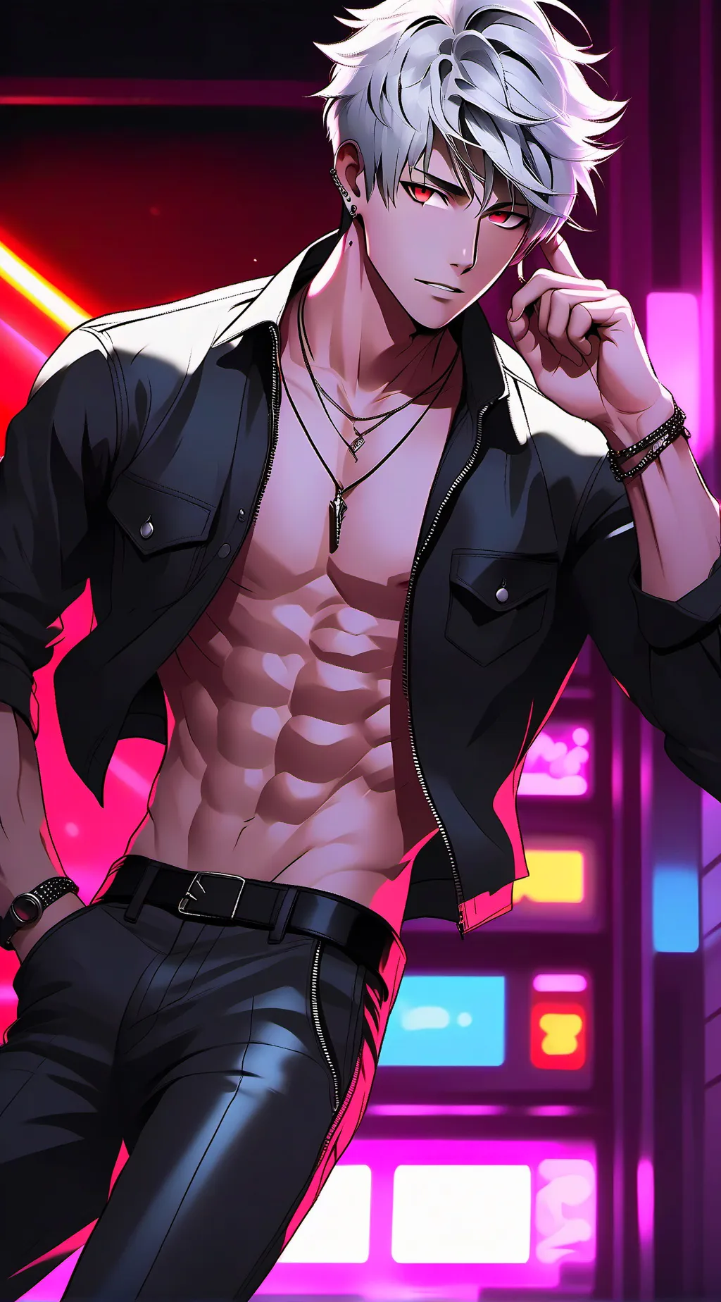 ai character: Valentine background