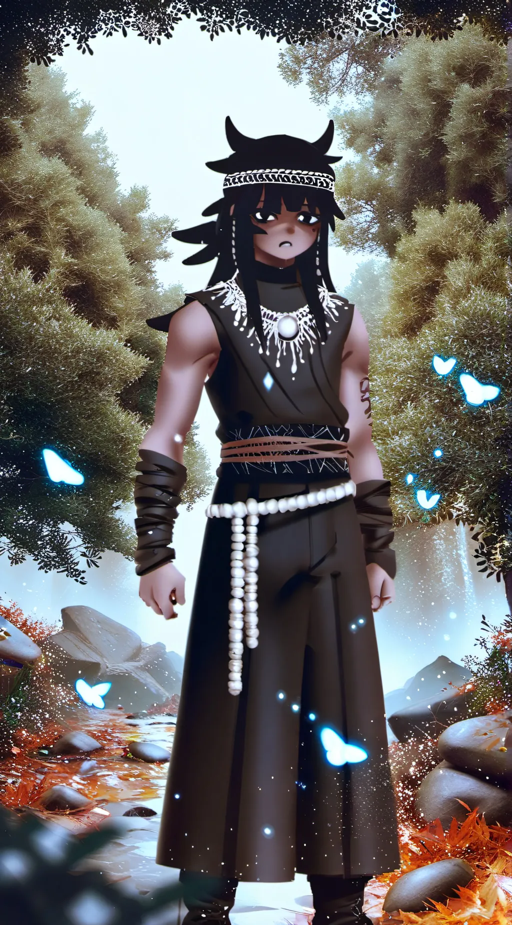 ai character: Michael  background