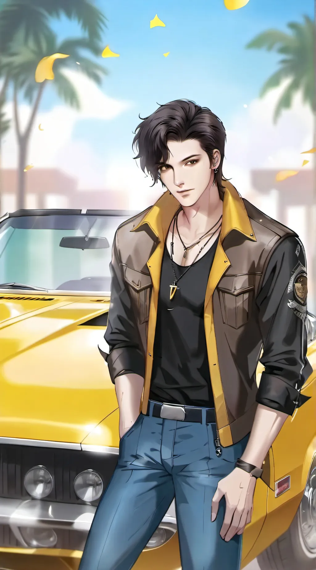 ai character: Sweet Saul background
