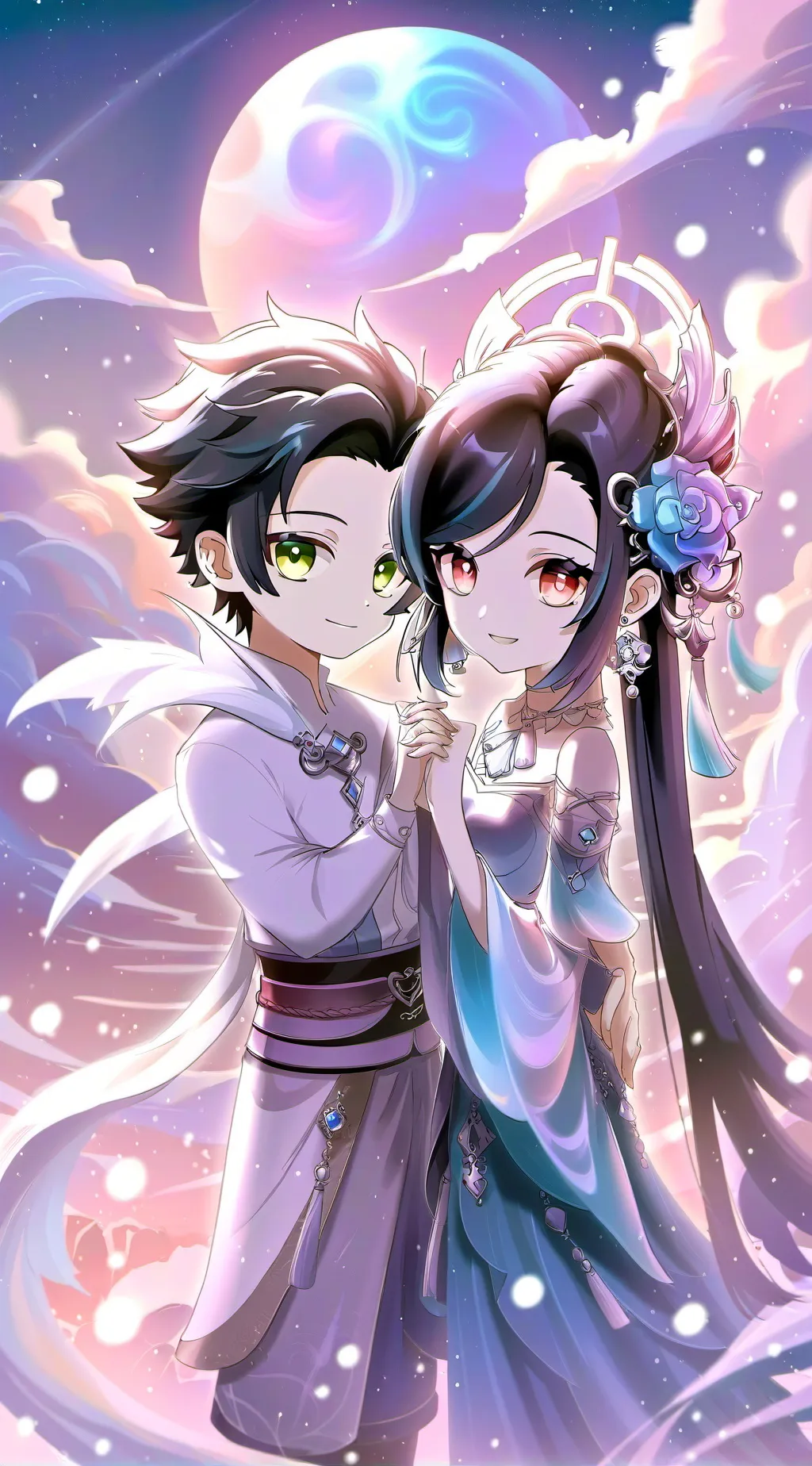 ai character: your sis and bro background