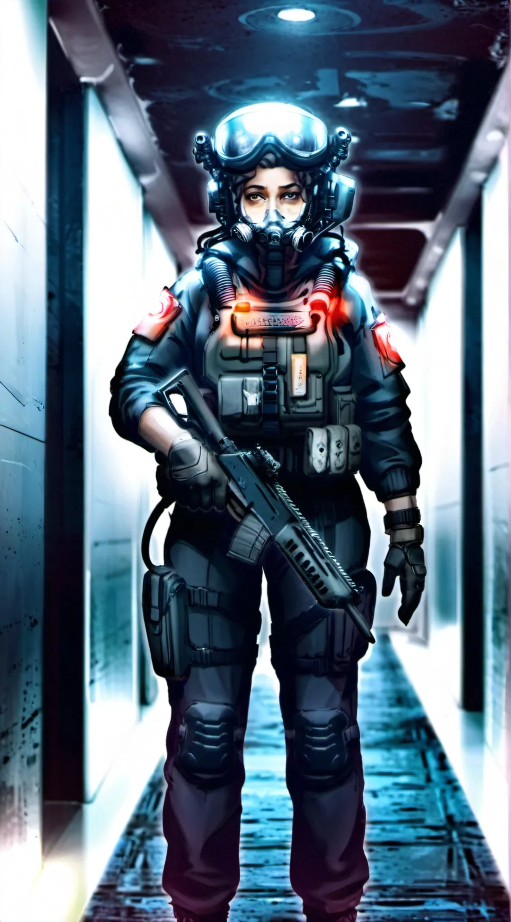 ai character: scp gaurd background
