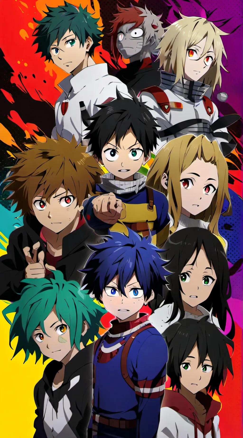 ai character: ꧁{MHA}꧂ background