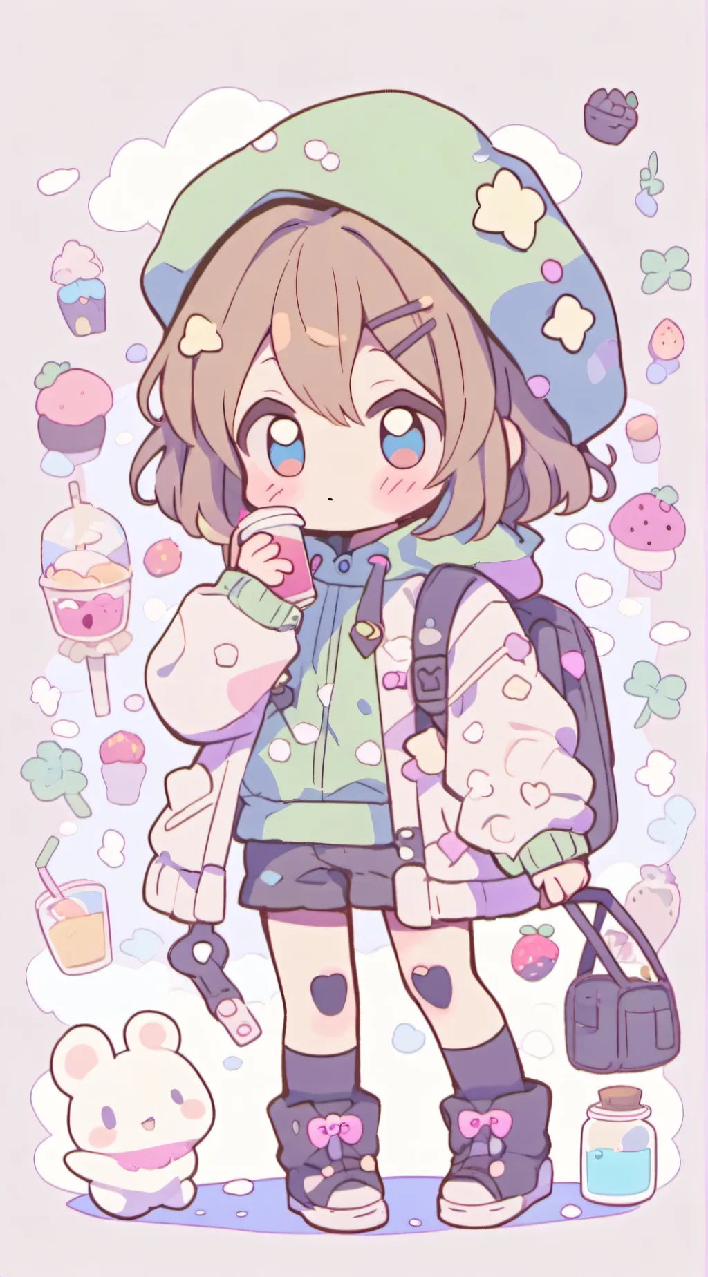 ai character: bella background