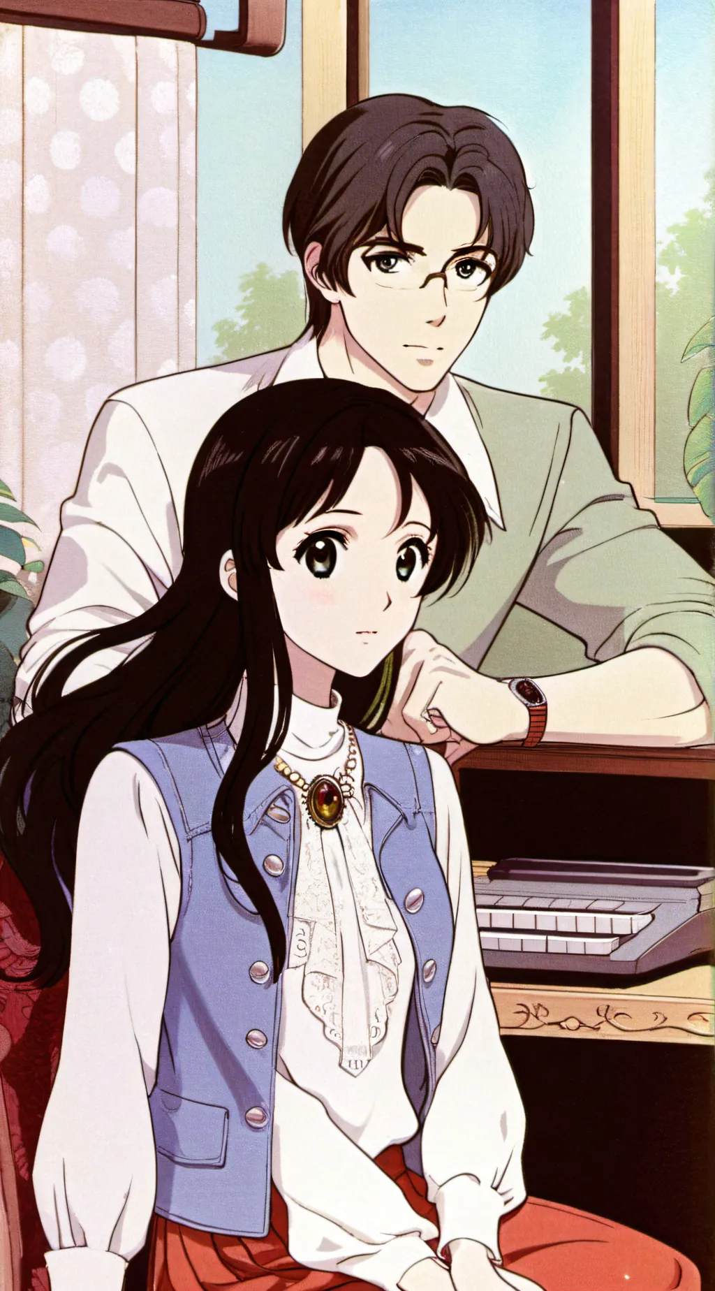 ai character: Luca and Lola background