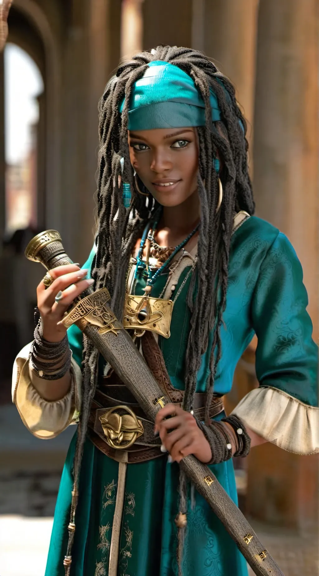 ai character: DESCENDANTS  background