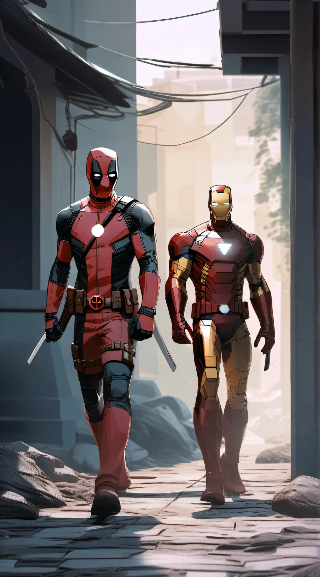Talkie AI - Chat with Iron Deadpool 