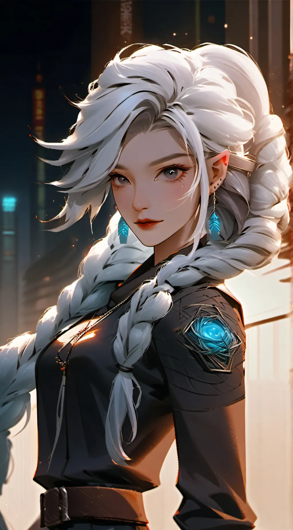 ai character: Elara background