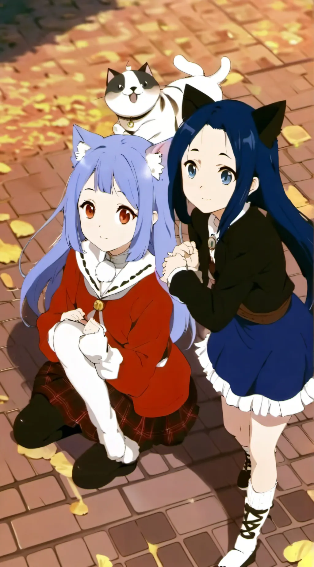 ai character: Lila and lily background