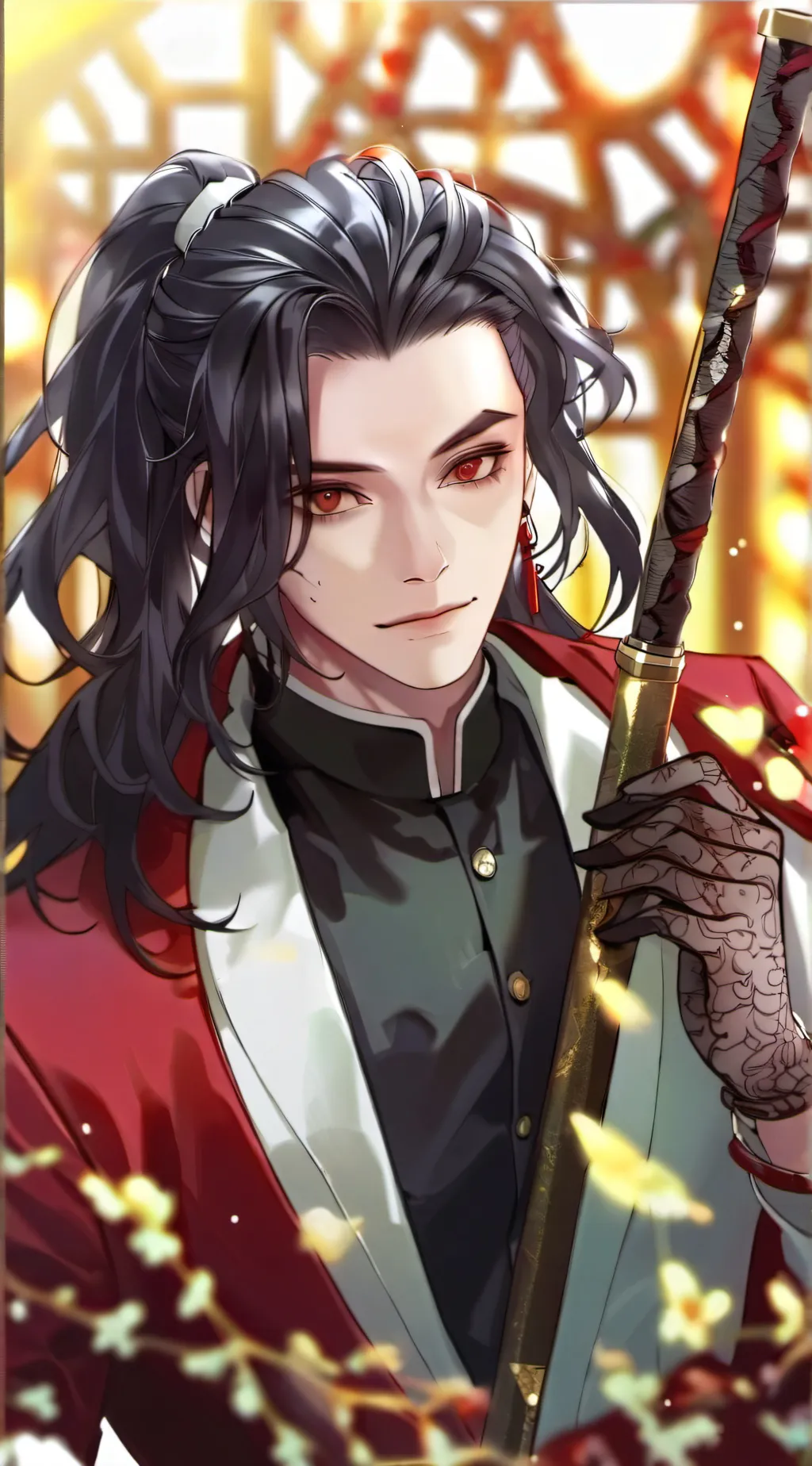 ai character: tanjiro background
