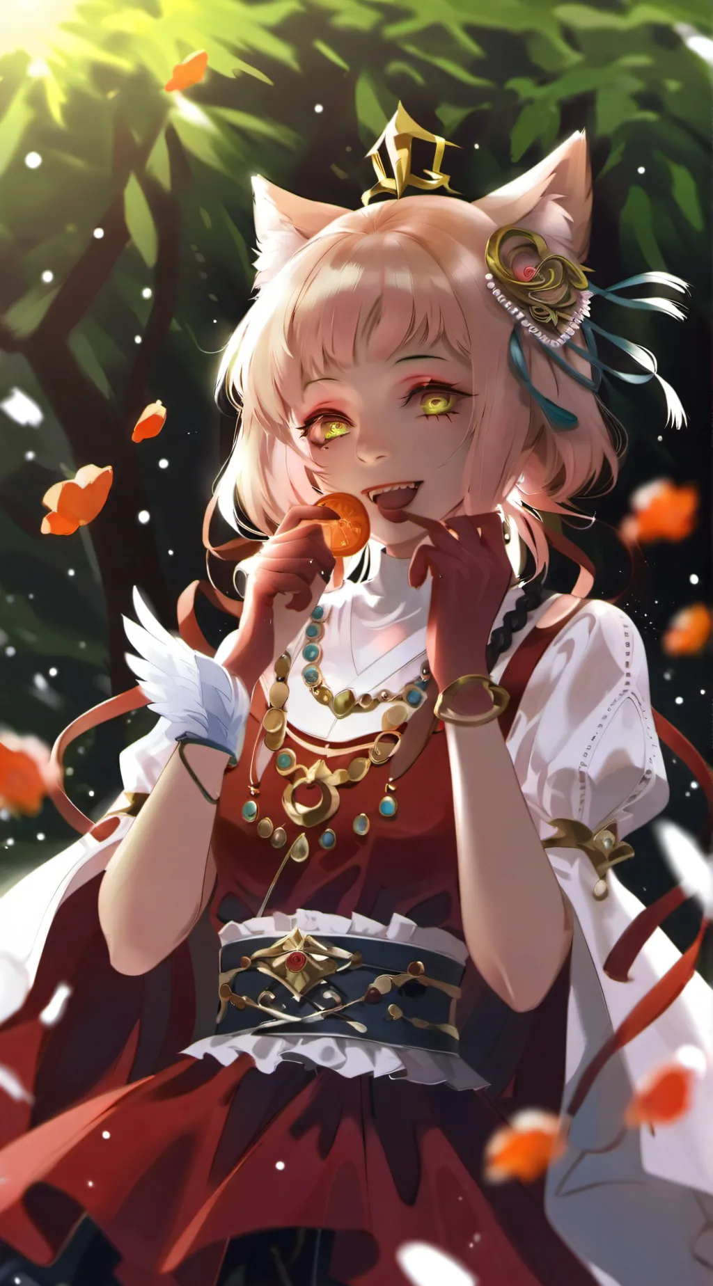 ai character: Toga background