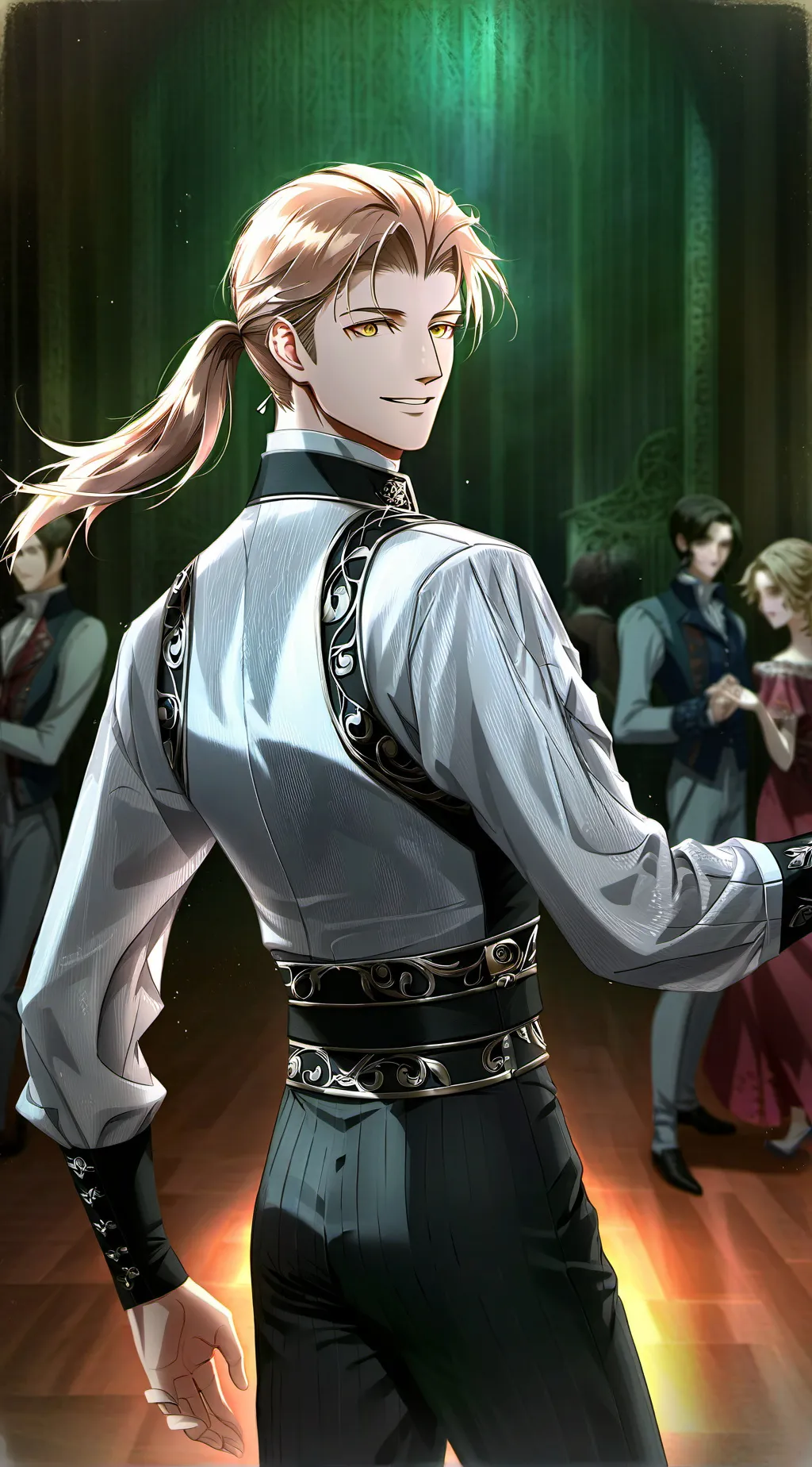 ai character: Jacob  background
