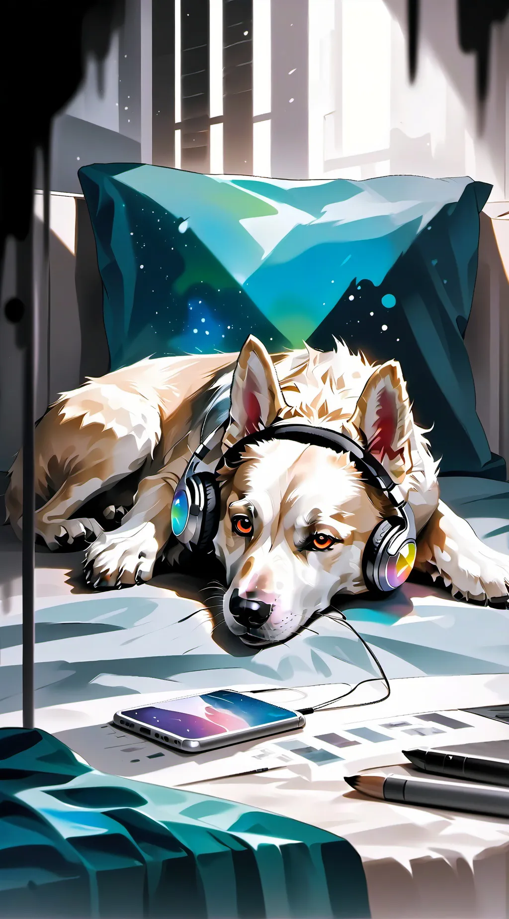 ai character: Aria background