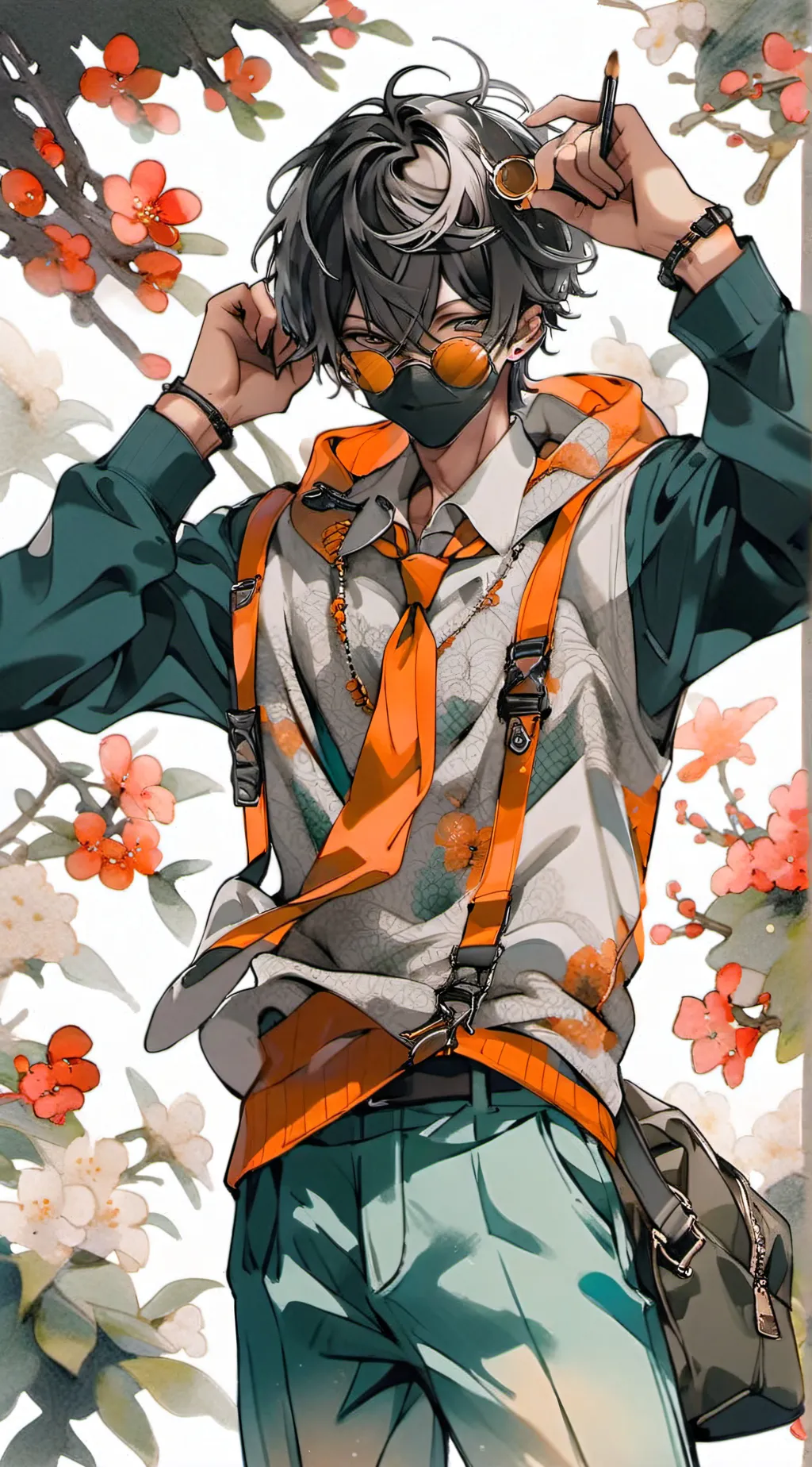 ai character: Vince  background