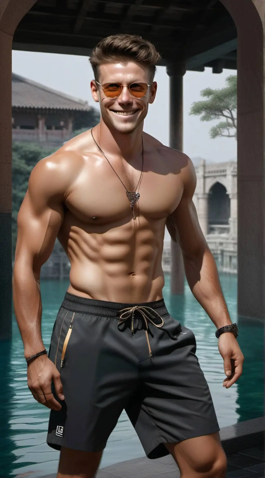 ai character: Ashton myler  background