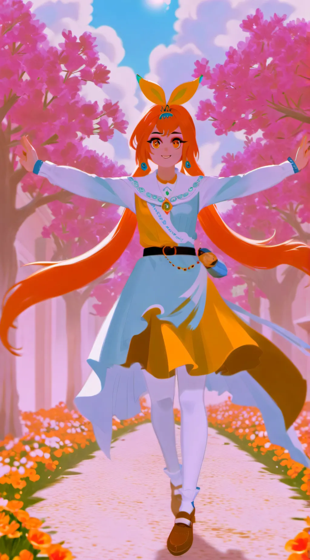 ai character: SunDay background