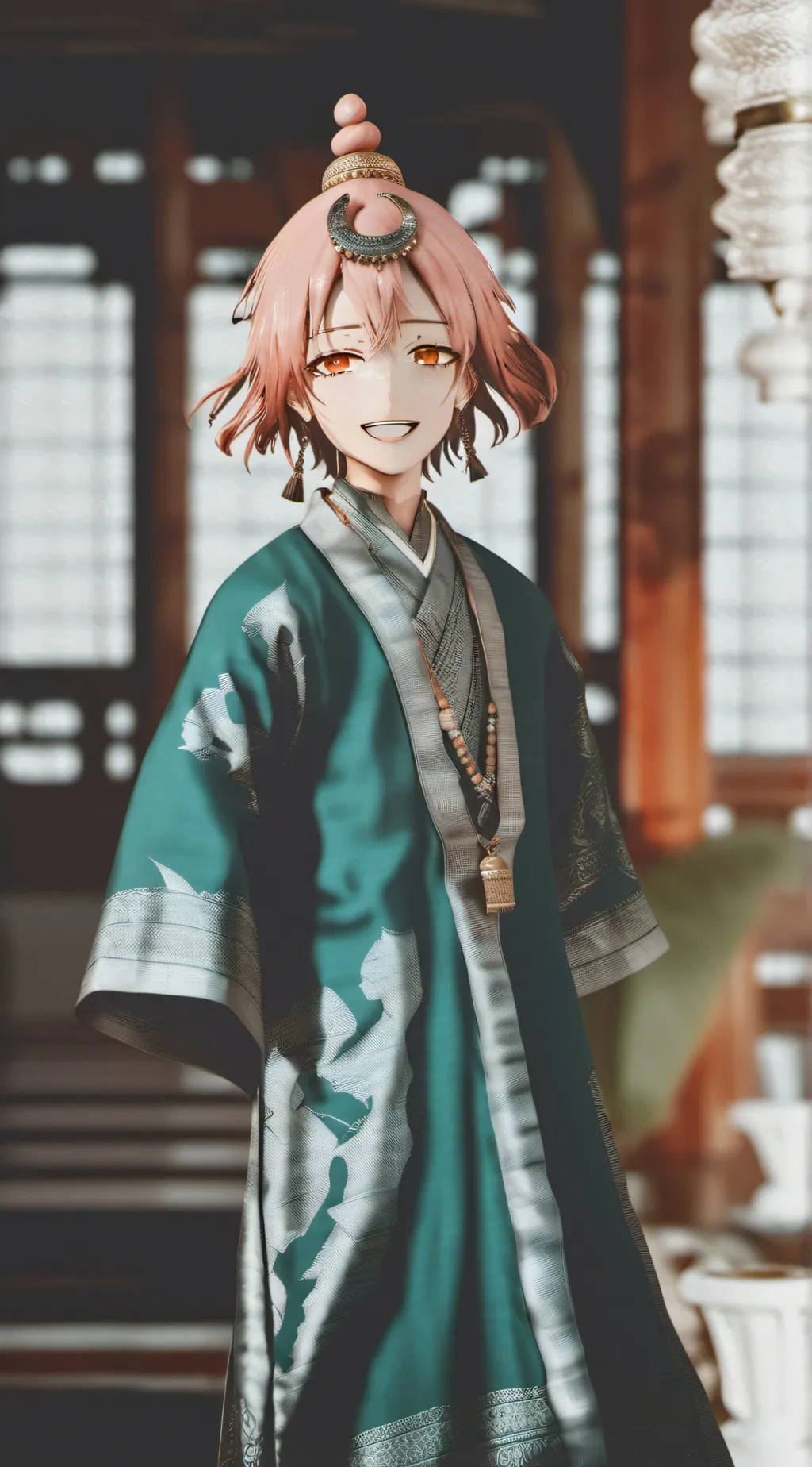 ai character: demon slayer background