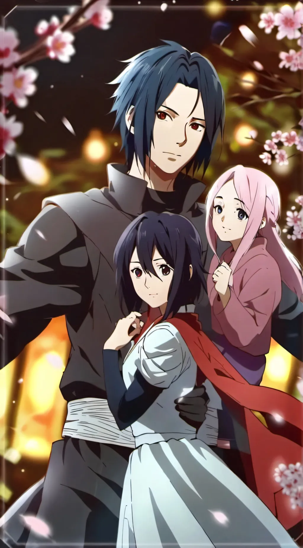 ai character: Sasuke family background