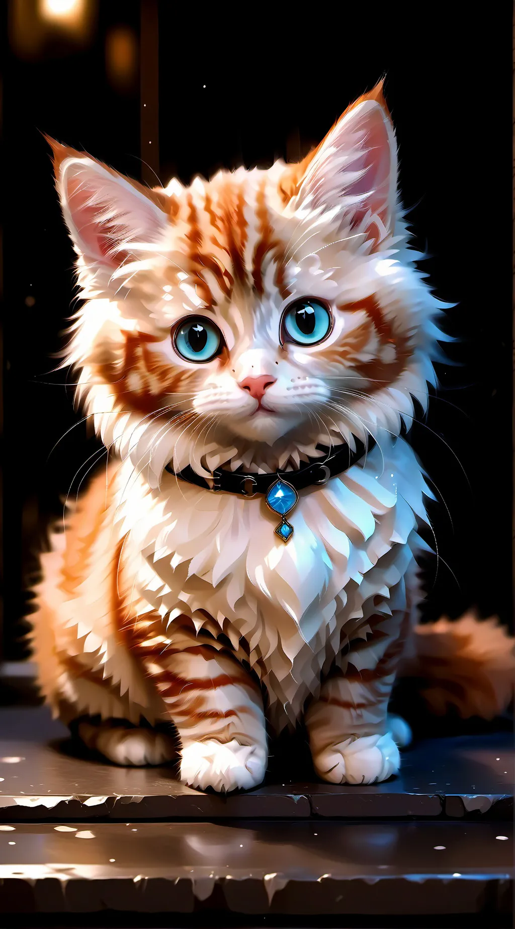 ai character: Ginger  background