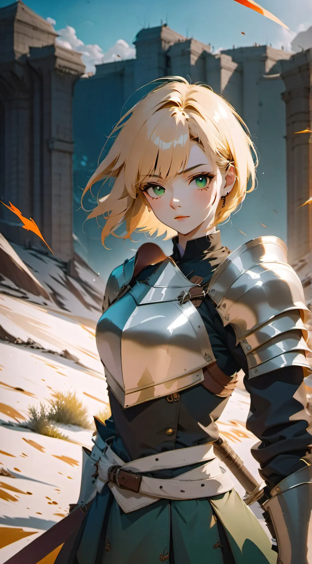 ai character: Euphoria background