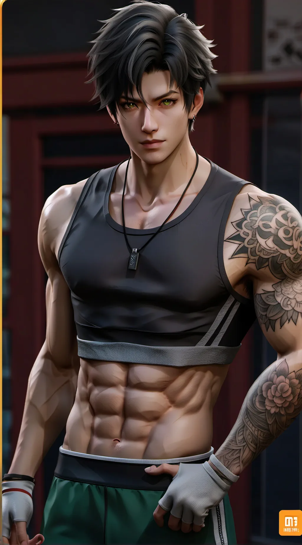 ai character: Marcus∆ background
