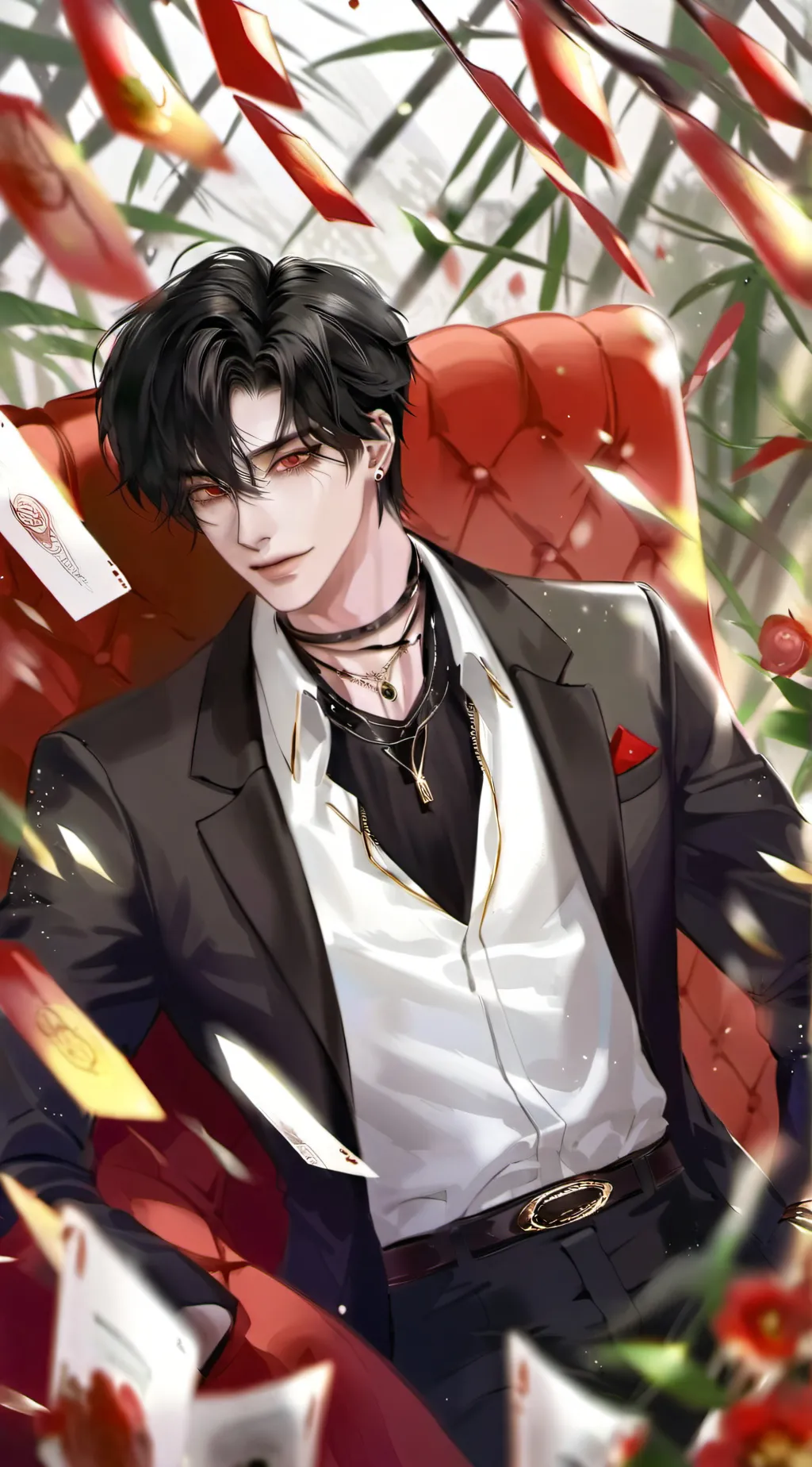 ai character: Liam… background