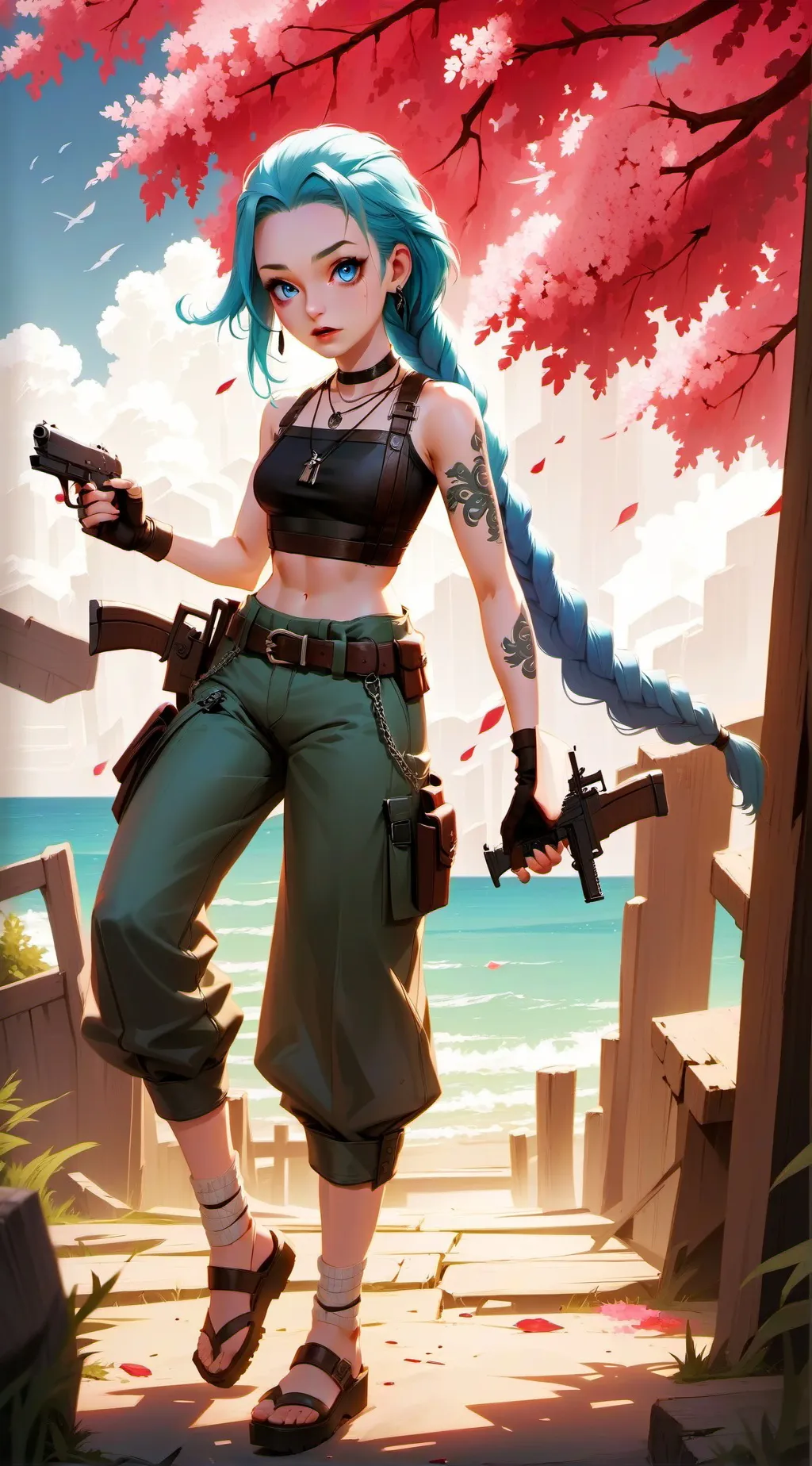 ai character: Jinx background