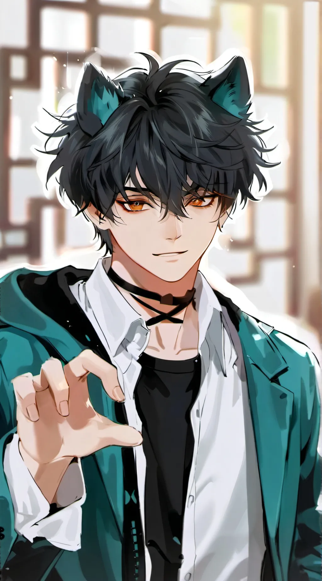 ai character: Aaron background