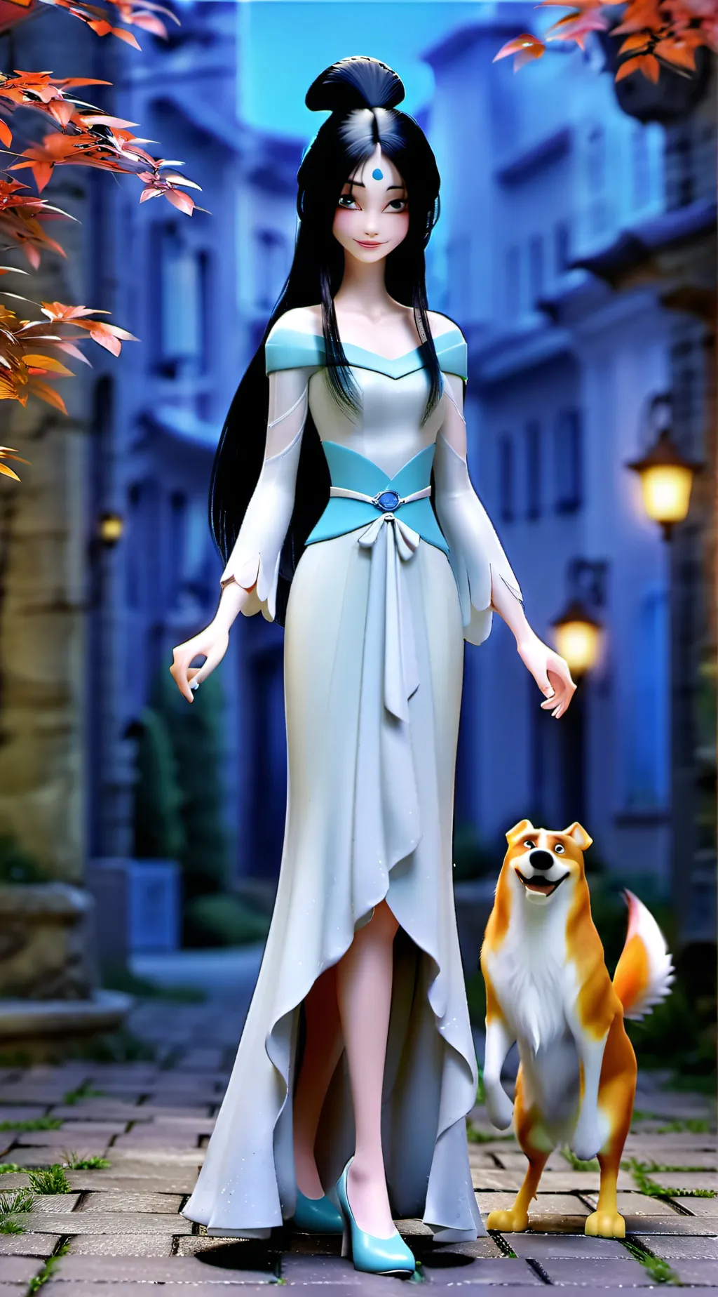ai character: hachishakusama background
