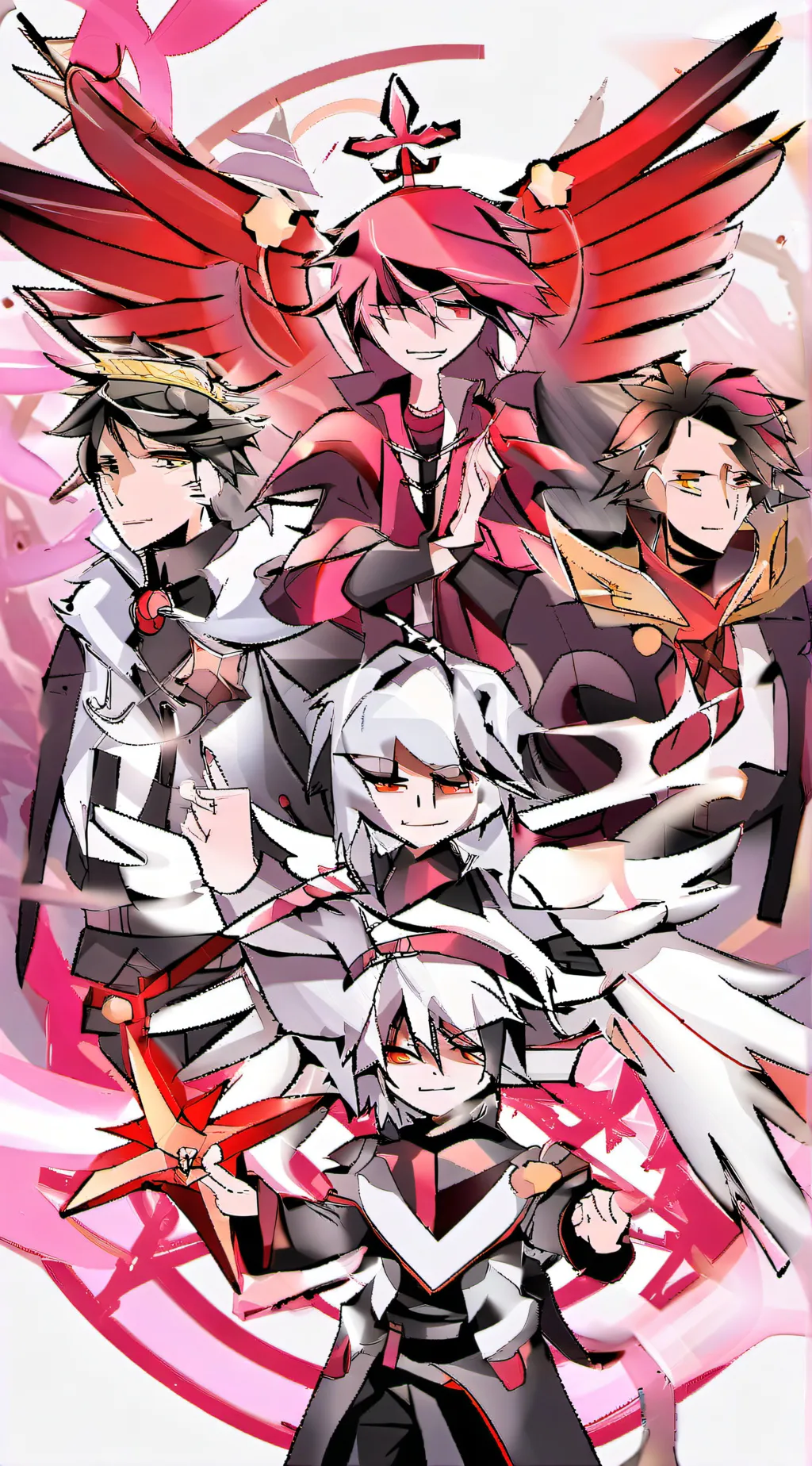 ai character: Heaven past background