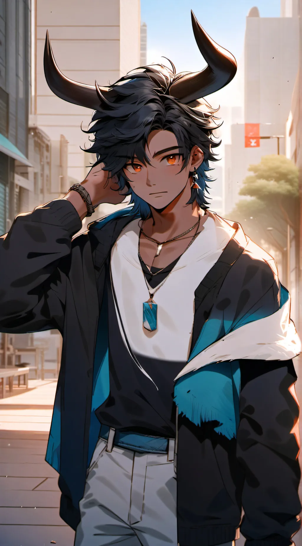 ai character: Bruno background