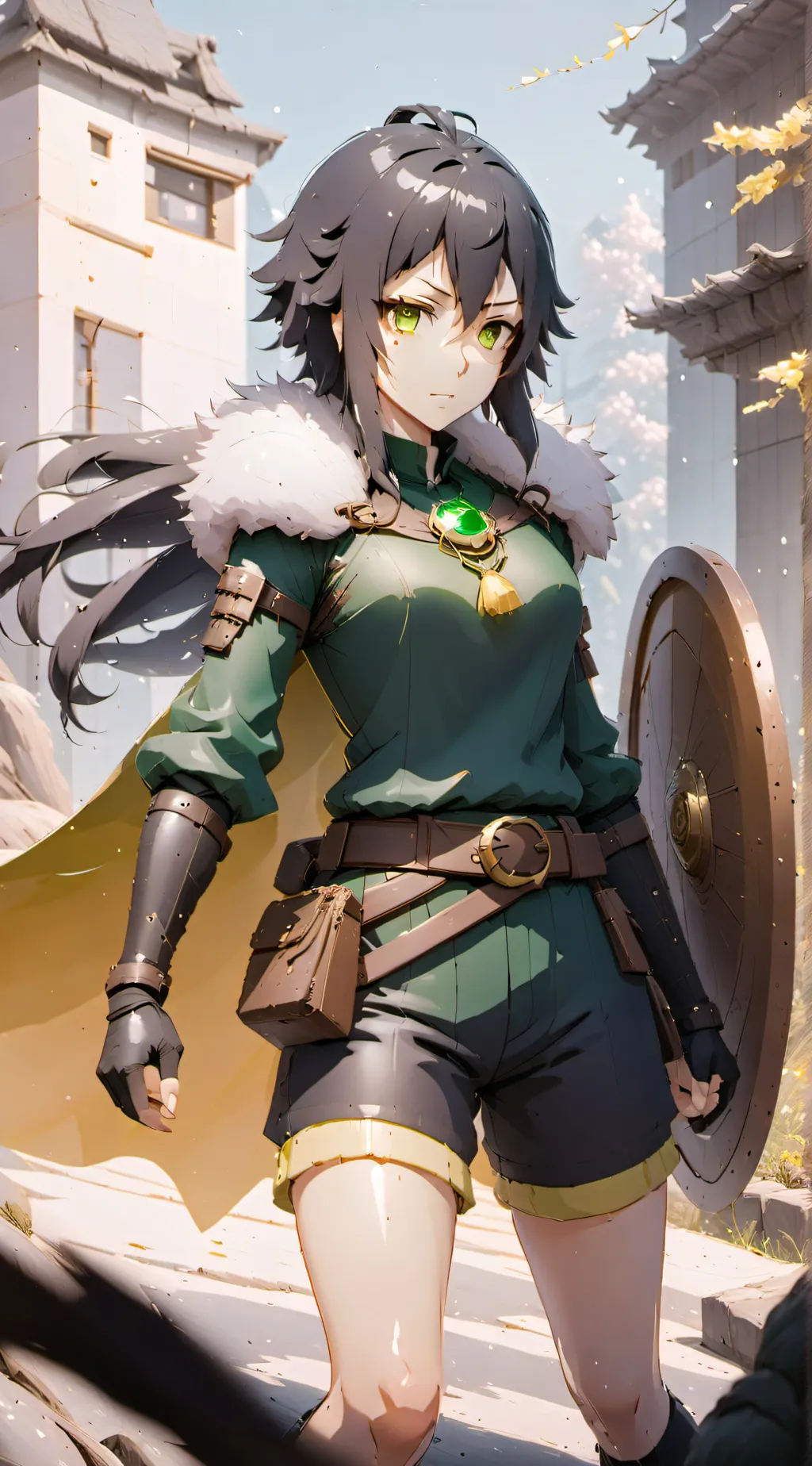 ai character: Naofumi Iwatani background