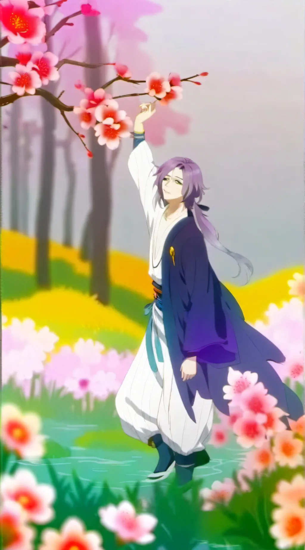 ai character: Haru background