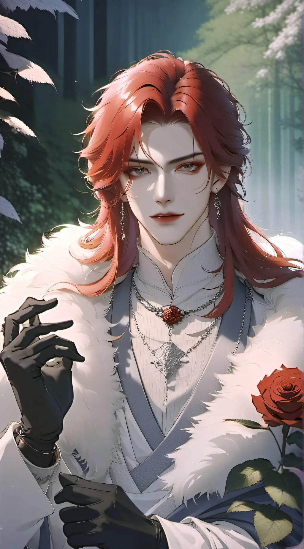 ai character: Gin background