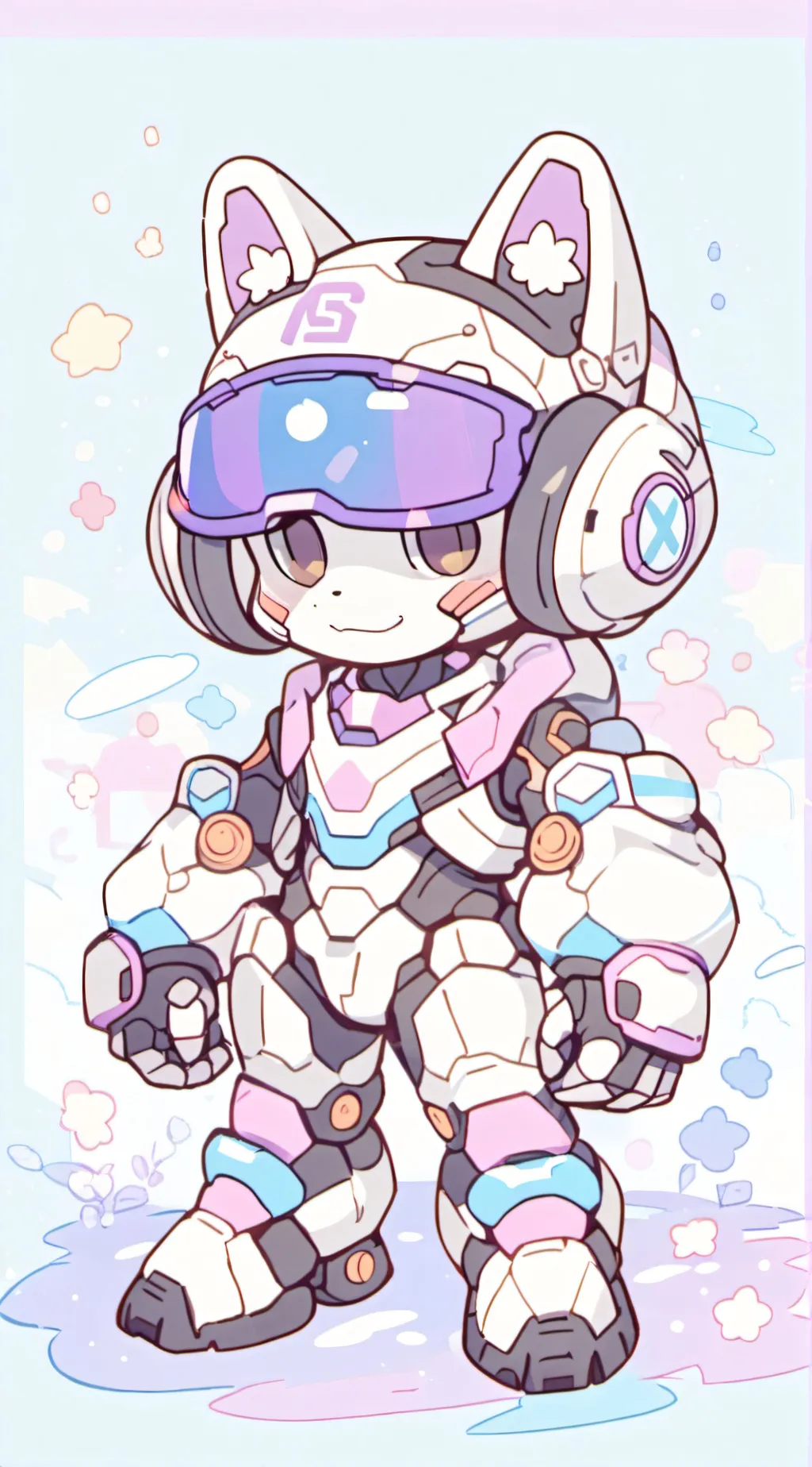ai character: Darellfur[ME] background