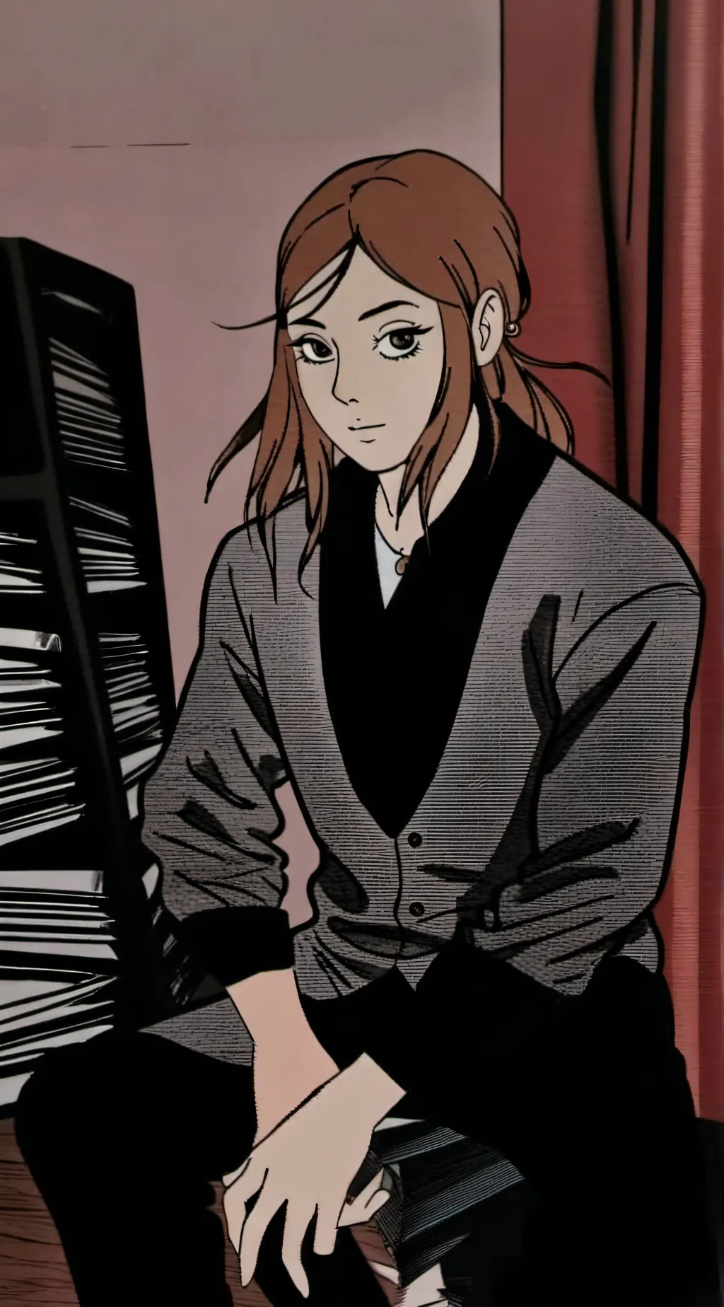 ai character: Charlotte  background