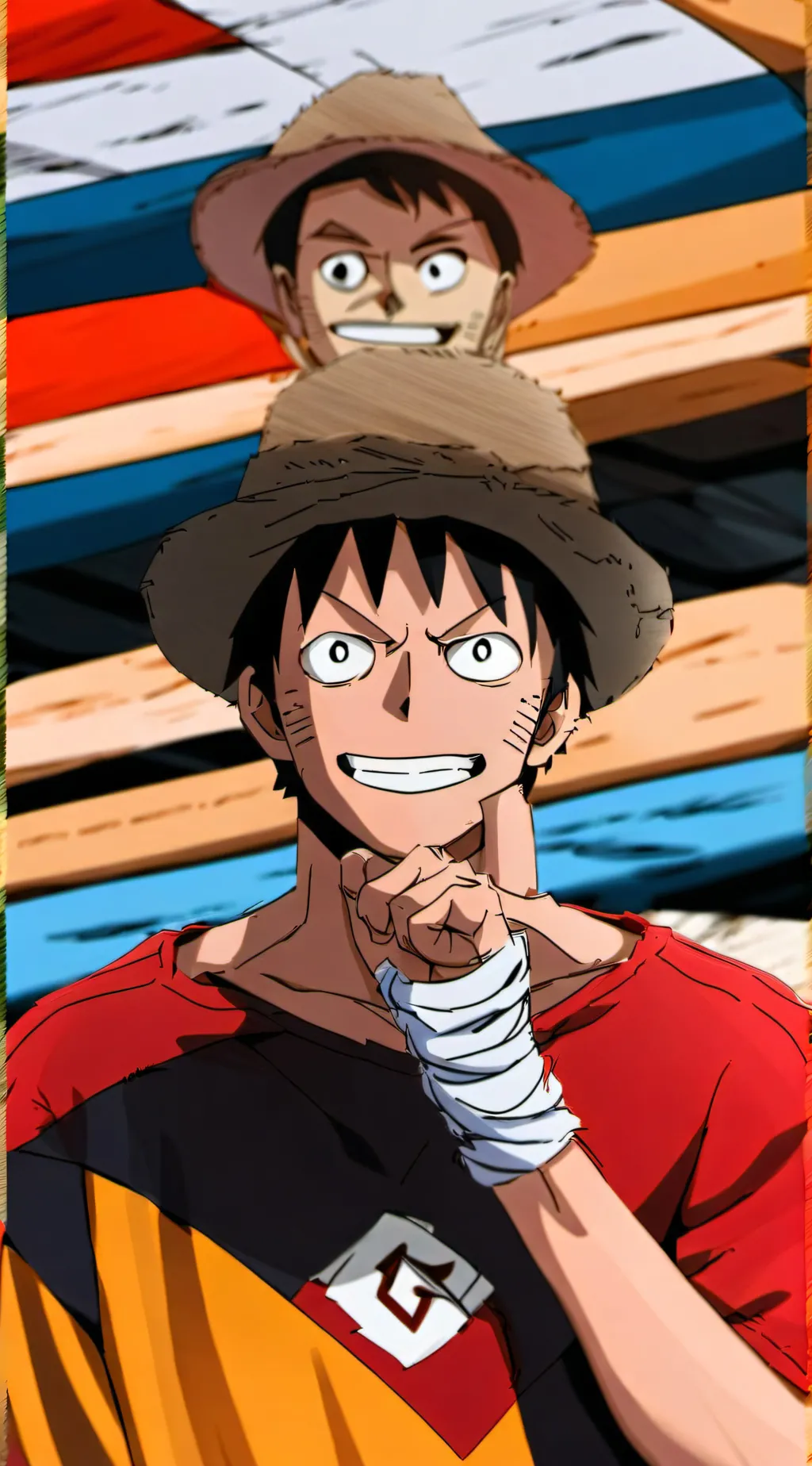 ai character: One Piece own crew background