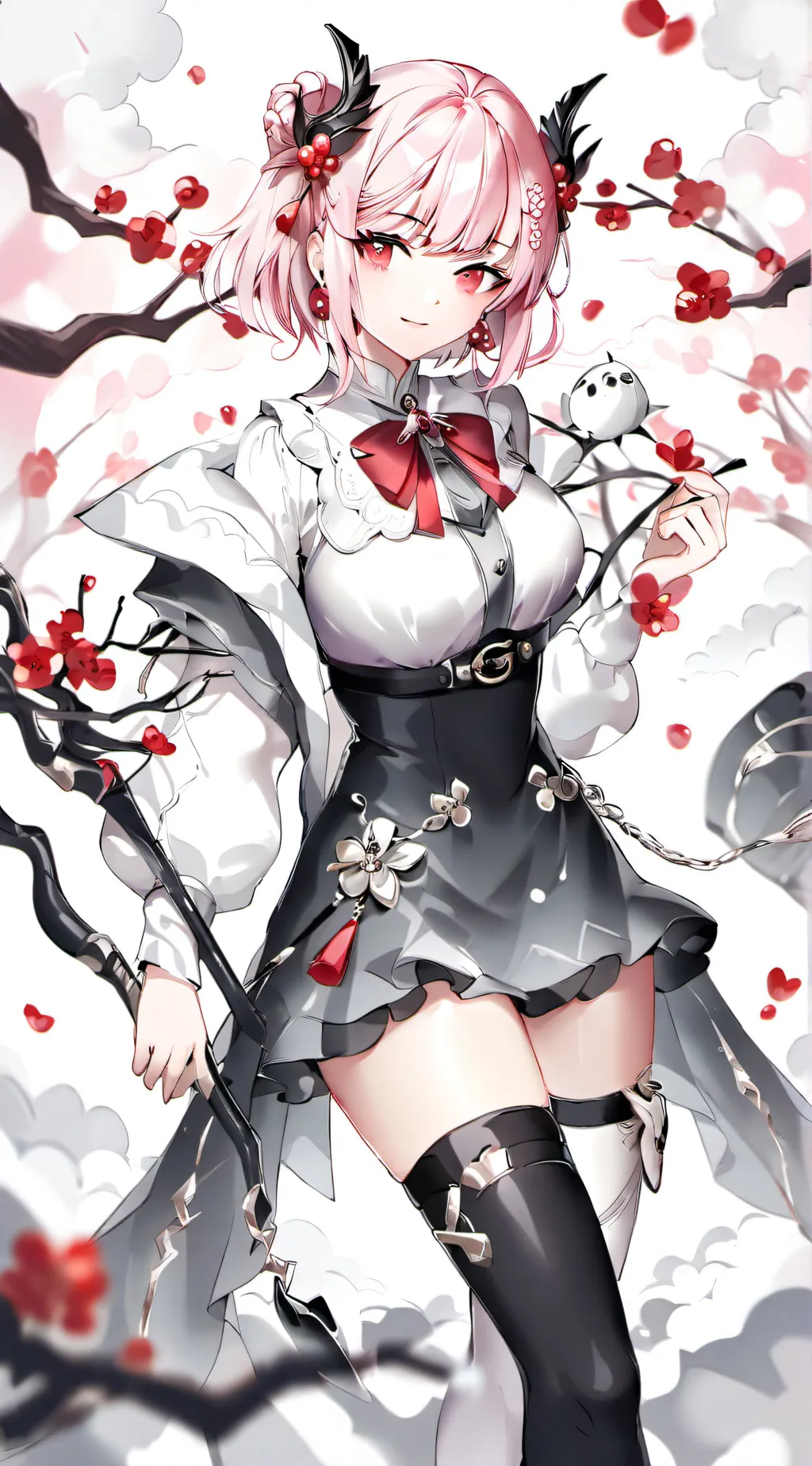 ai character: mha new girl  background